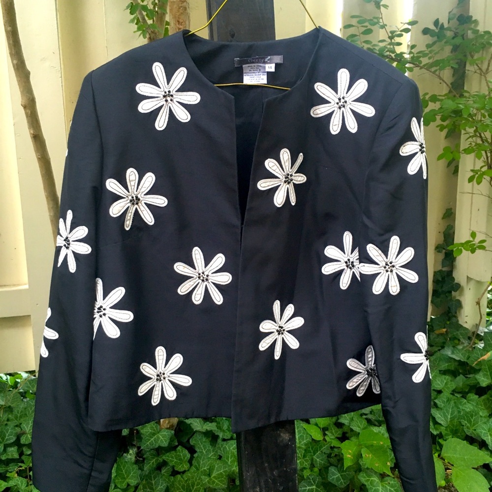 A Maggy London creation in size 14.